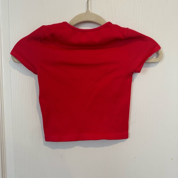 Urban Outfitters out from under Vibrant Red Crop Top - Picture 3 of 3